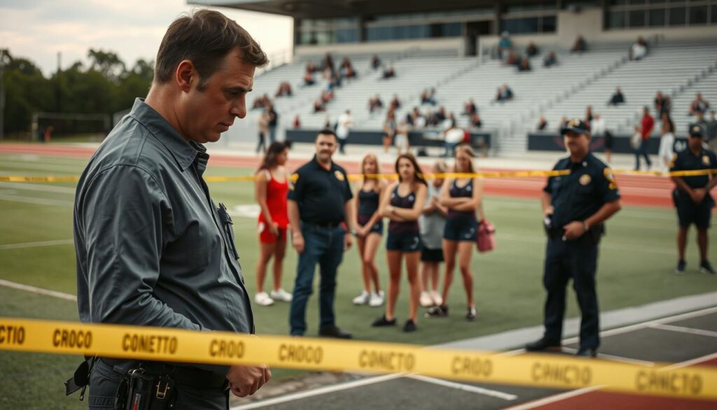 investigación policial texas track meet